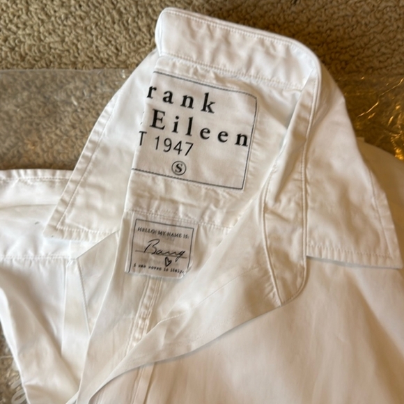 BRAND NEW XS Fit. Frank & Eileen Barry Tailored Button-up  in Superluxe - Picture 5 of 5